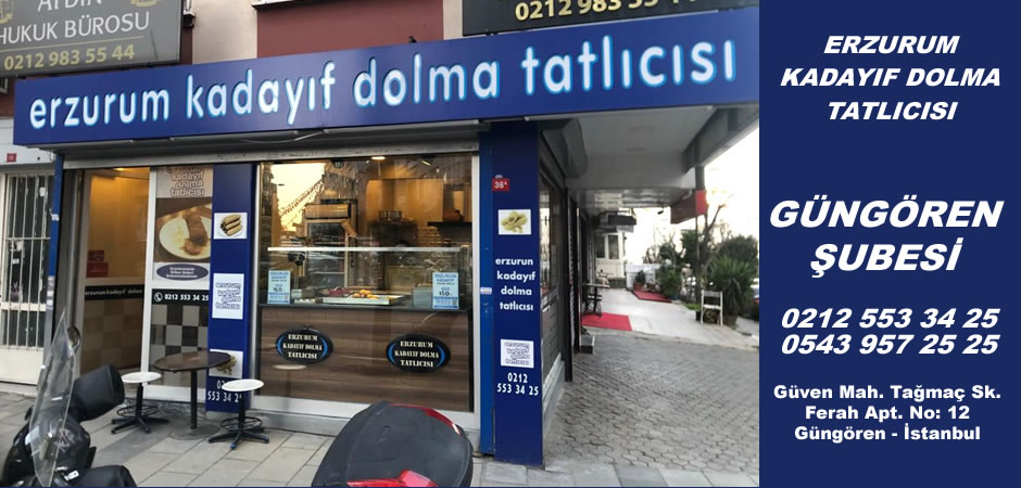 Erzurum Kadayıf Dolma Tatlıcısı