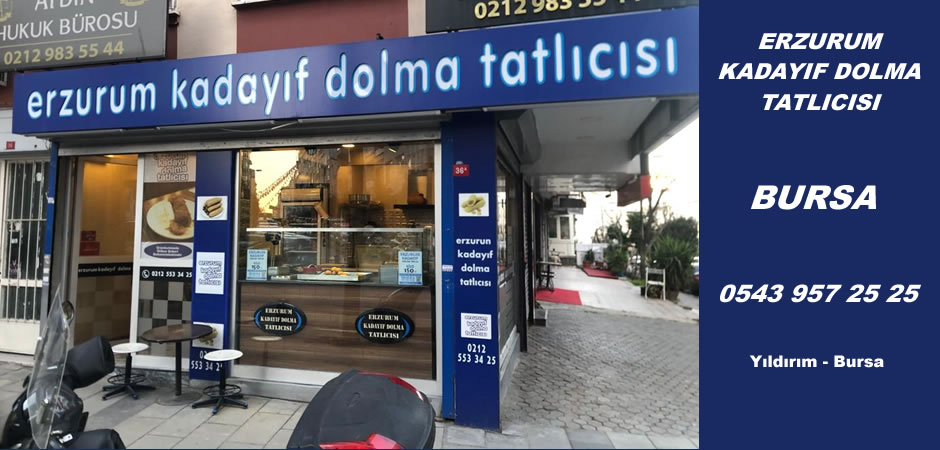 Erzurum Kadayıf Dolma Tatlıcısı